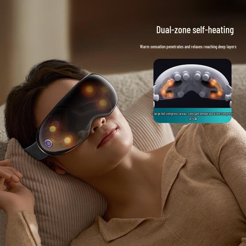 Philips Eye Massager with 18-Point Kneading and Heat CN Plug (adapter Included)