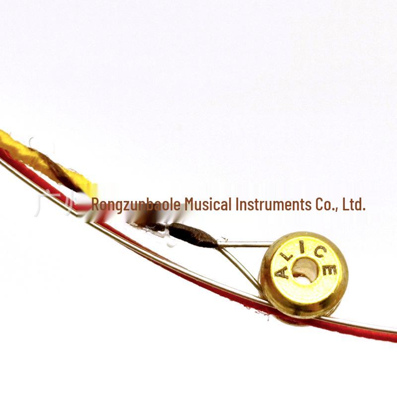 Alice A709 Violin String Set: Nylon Core with Aluminum, Magnesium, Nickel, and Chromium Wound Strings 1234