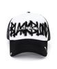 BLACKBLOND Vividi Graffiti Metal Logo Trucker Mesh Cap (Black)