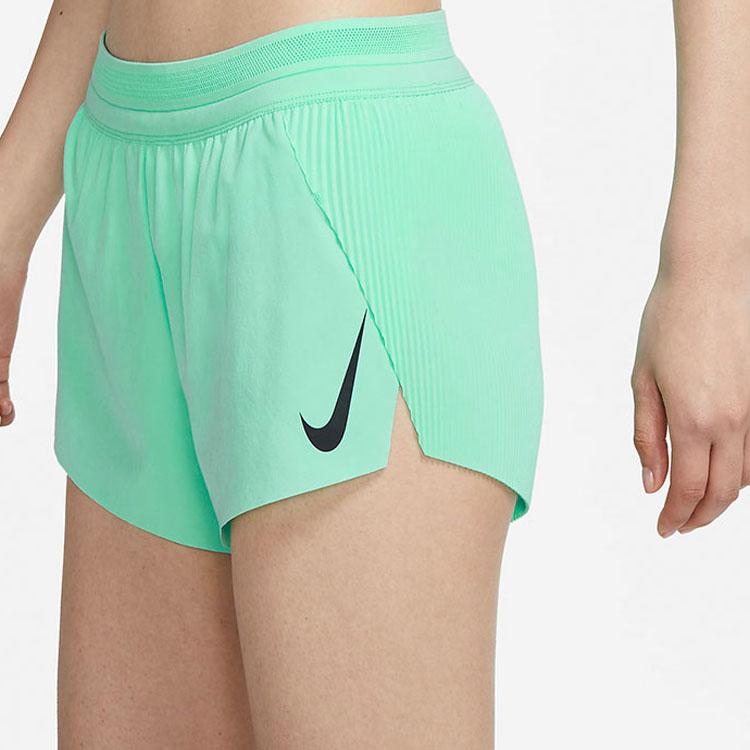 Nike Aero Swift Split-Shorts Women Shorts Mint-Green CZ9399-342