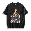 Karasuno Volleyball Team Unity T-Shirt - Group Portrait Anime Design Unisex Tee
