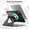 Adjustable Kickstand Protective Case for iPad 10th/11th Generation New Design 10.9 Inch PU Leather Tablet Cover Shockproof