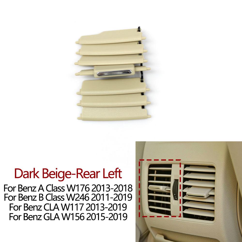 Car Rear Air Conditioner AC Vent Grill Outlet Repair Kit For Mercedes Benz A CLA GLA B Class W176 W117 W156 W246 2013-2018