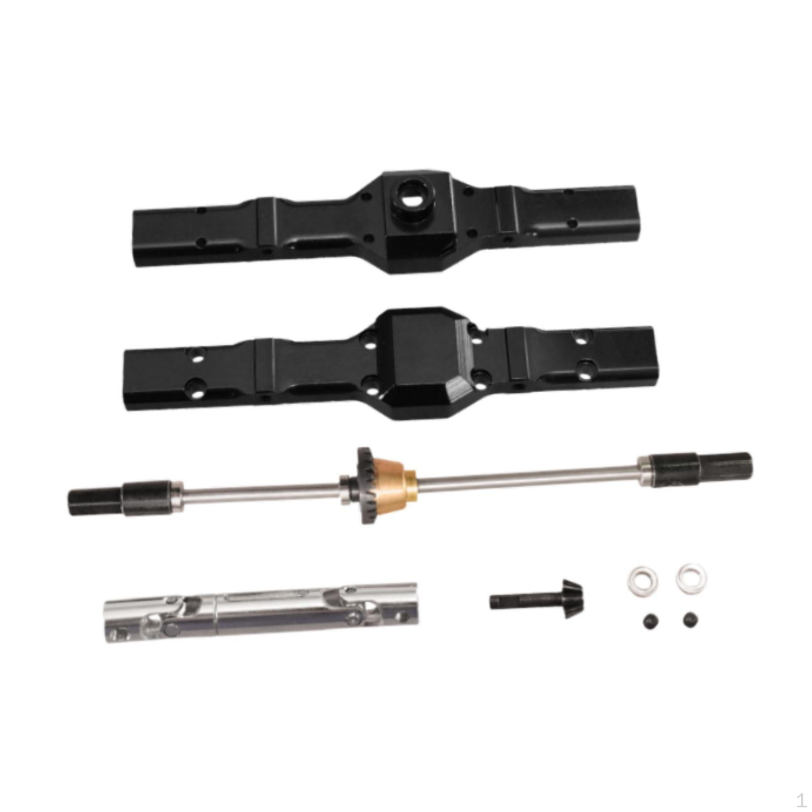 

Metal RC Rear Bridge Assembly, Upgrade, Lightweight DIY Modification, Replacement Spare Parts for black