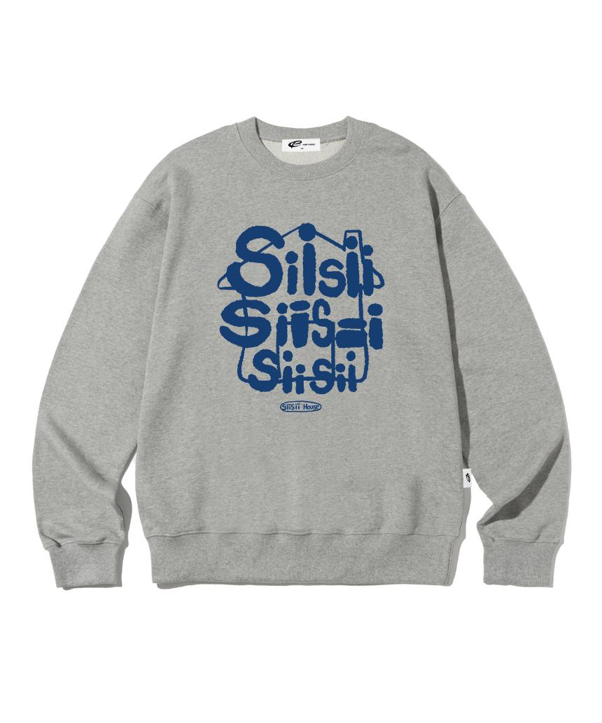Свитшот с принтом Page Cc Sisi House Серый M