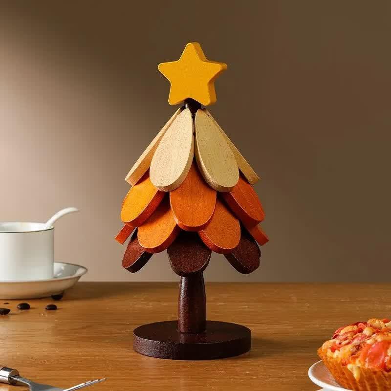 Creative Wooden Tree Heat-Resistant Coaster