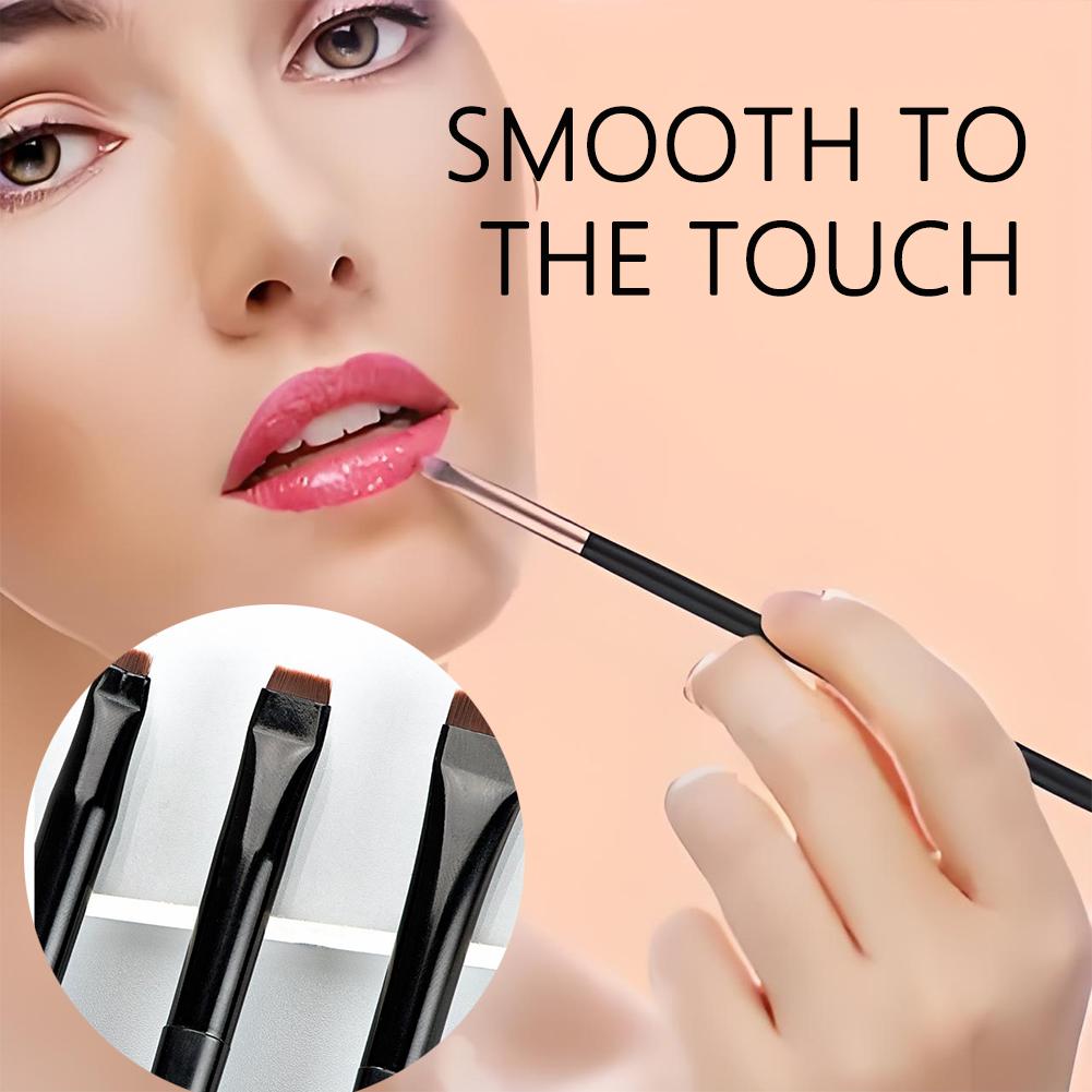 

3pcs/set Eyeliner Brush Brush Oblique Brush Outline Head Eyeliner Shadow Eyebrow Brush Brush Ey R6B7