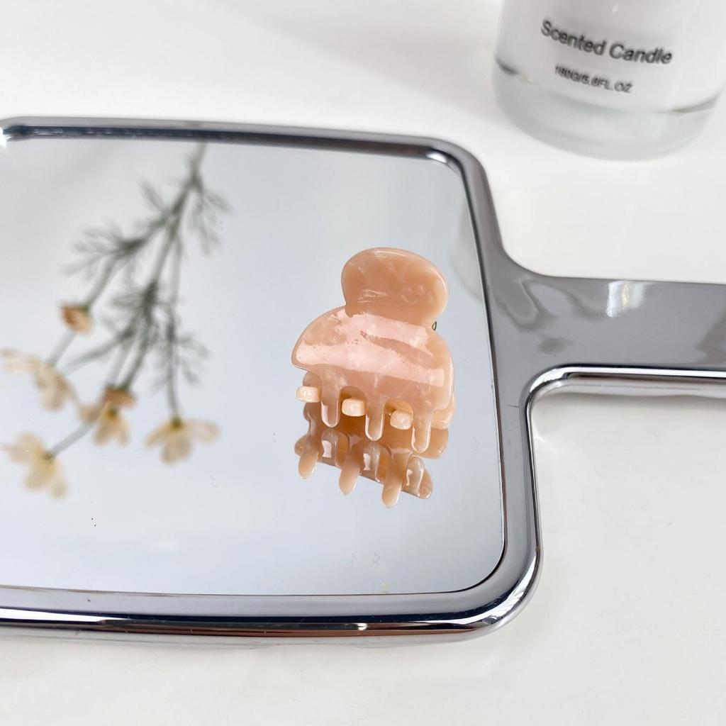 Korean Dopamine Mini Claw Clip: Cute Hair Accessories for Women & Children