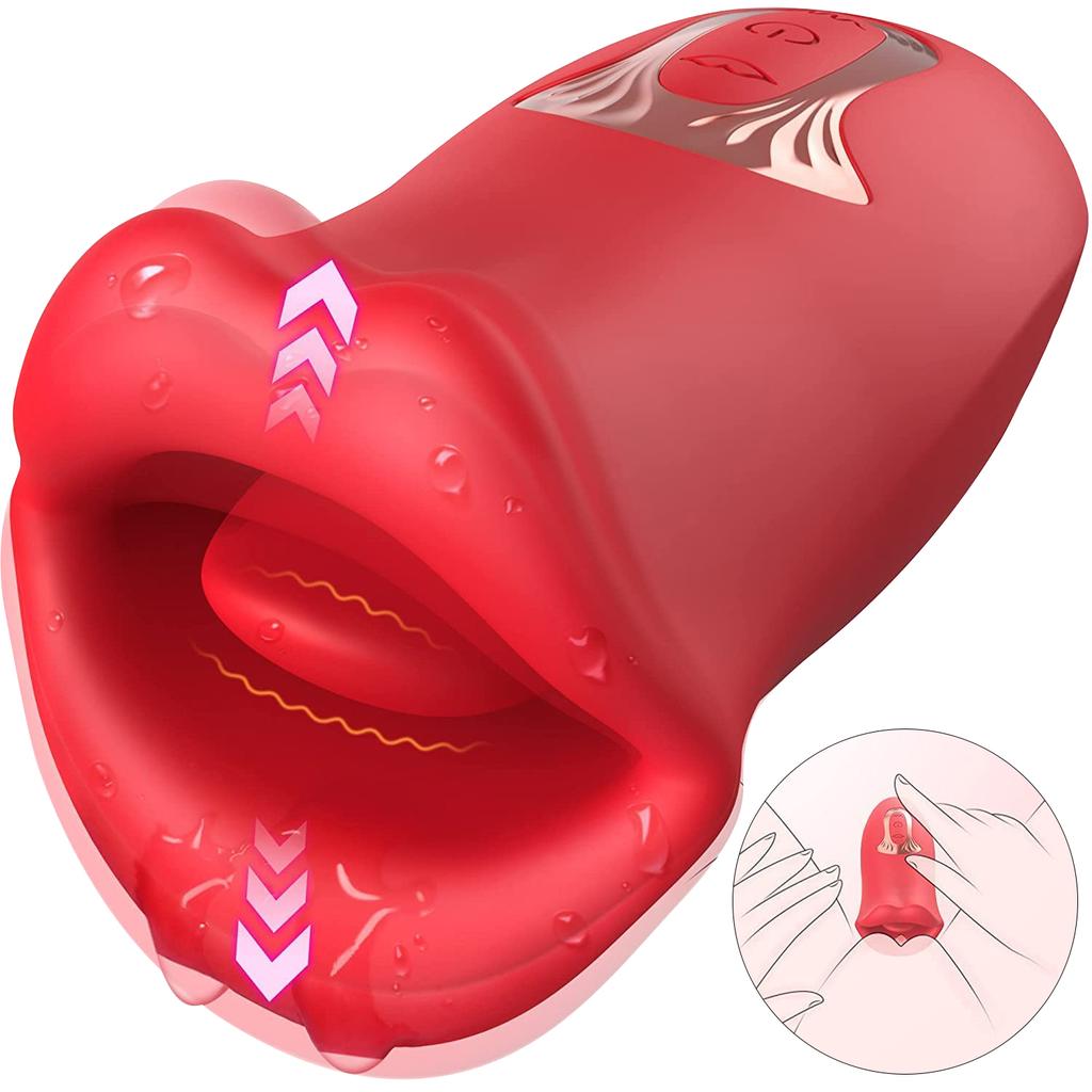 Tongue Licking Nipple Clitoris Vibrator Stimulator Vagina Nipple Vibration Masturbation Tools Vibrator Sexy Adult Female 18