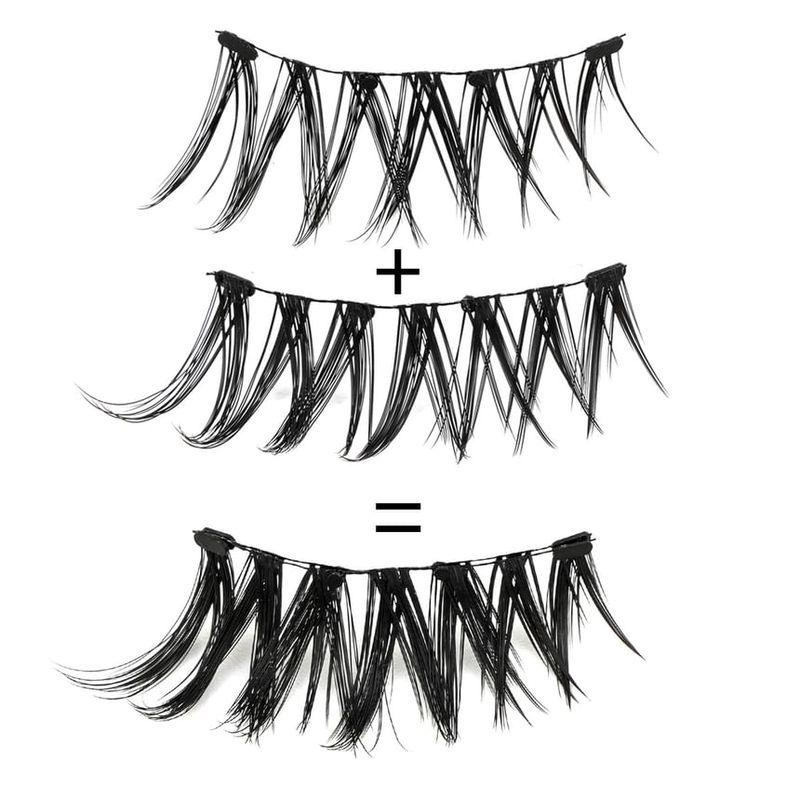 Lashie - Dense Magnetic Glue-free False Eyelashes