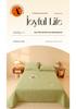 Class A Quilted Fleece Single Bed Cover – Thick, Non-Slip, Dustproof Tatami Bedding Cover