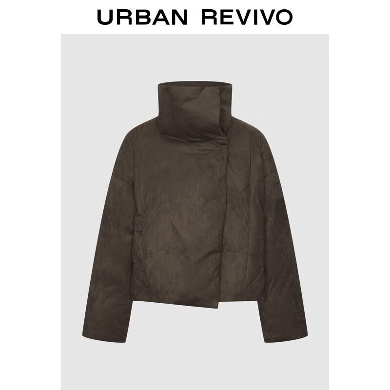 

Женский пуховик UR Amber Flow оверсайз со стойкой воротником L