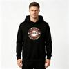 Men's Anime Tokyo Printed Pullover Hoodie Casual Long Sleeve Coffee Pattern Hooded Sweatshirt for Daily Wear