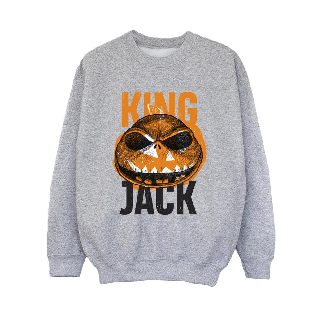 Disney Boys The Nightmare Before Christmas King Jack Sweatshirt