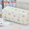 Student Organizer Pencil Pouch With Large Capacity And Adorable Elephant Pattern