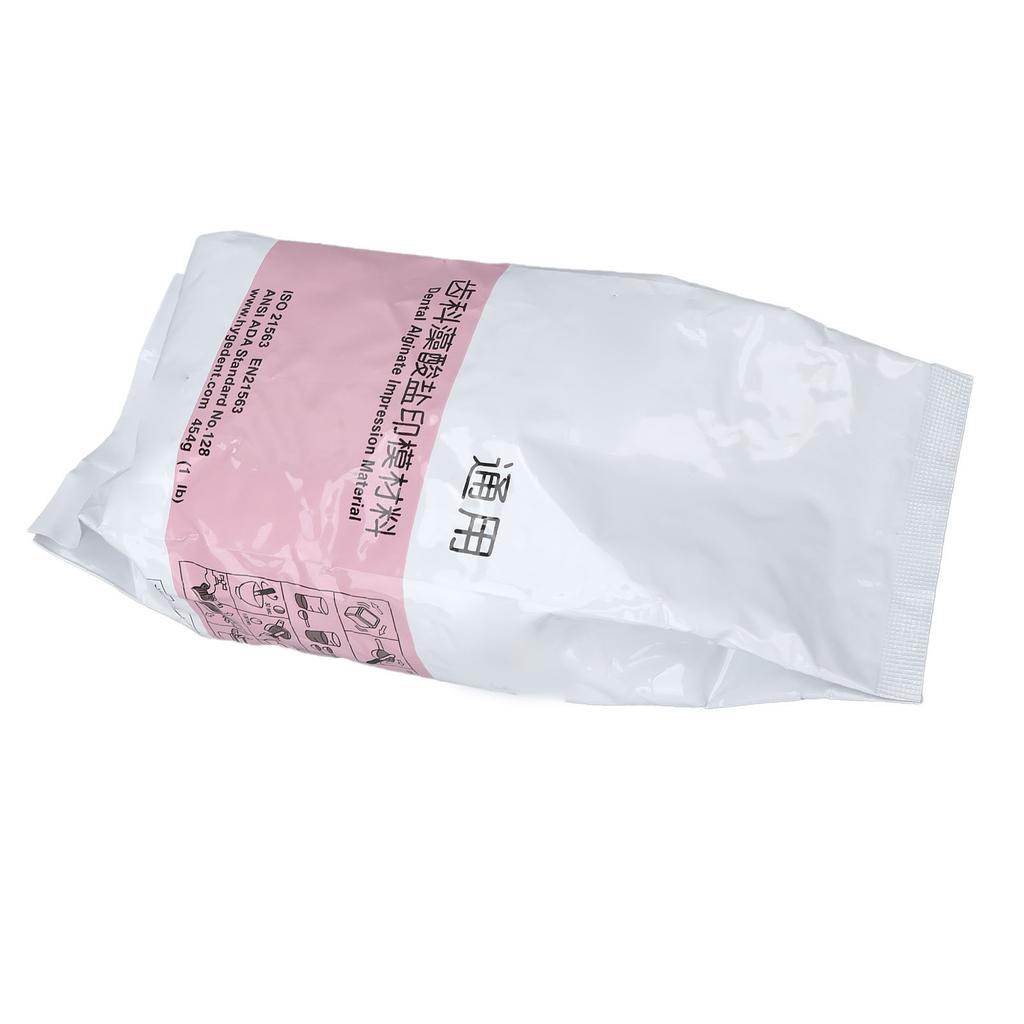 Alginate Impressions Material Professional High Fluidity Dust Free Mentha Spicata Molding Powder for Dentists 454g