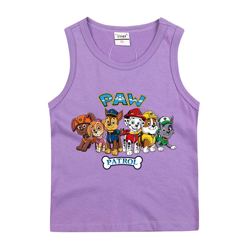 Paw Patrol Boys' Summer Sleeveless Vest - Lightweight and Seamless.