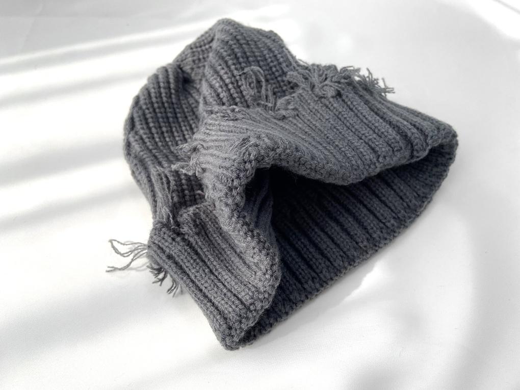 Women's and Men's Vintage Knit Beanie Fall Winter Plain Hat