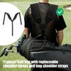 Ergonomiczny Premium Pasek na Ramię do Torby Golfowej Poliestrowa Faktura Odpowiedni do Wygodnego Noszenia i Szybkiego Montażu