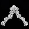 Lace Embroidered Hollow Flower Neckline False Neck Collar Trim Sewing Applique