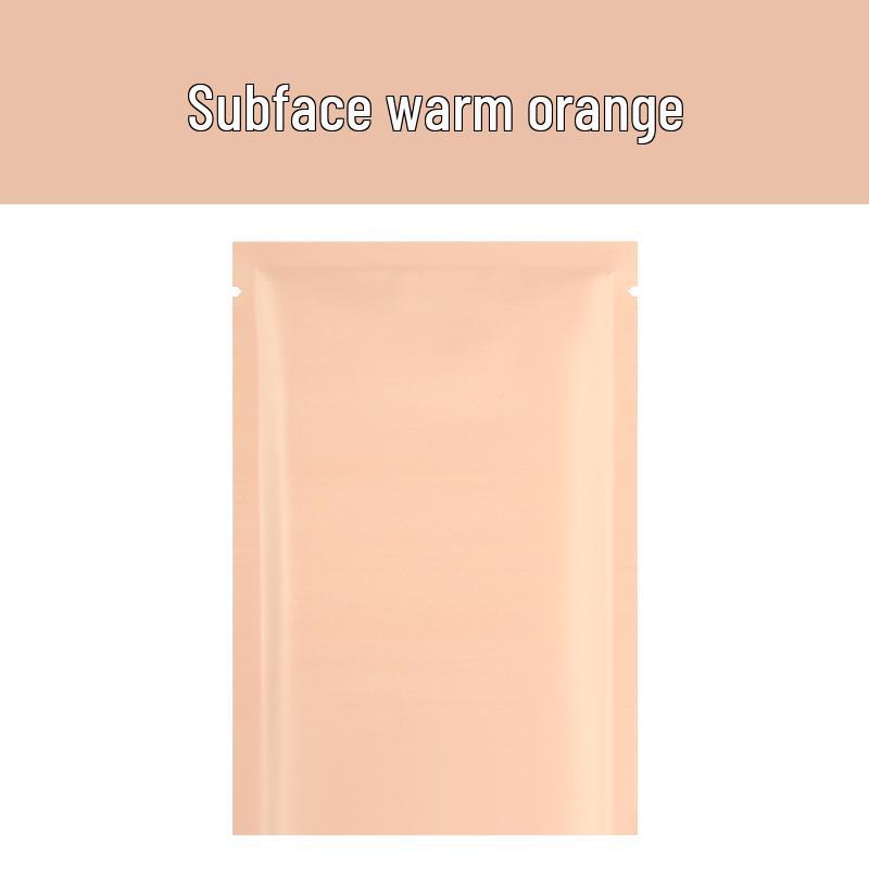 Colored Aluminum Foil Flat Seal Bags for Mask and Powder Packaging