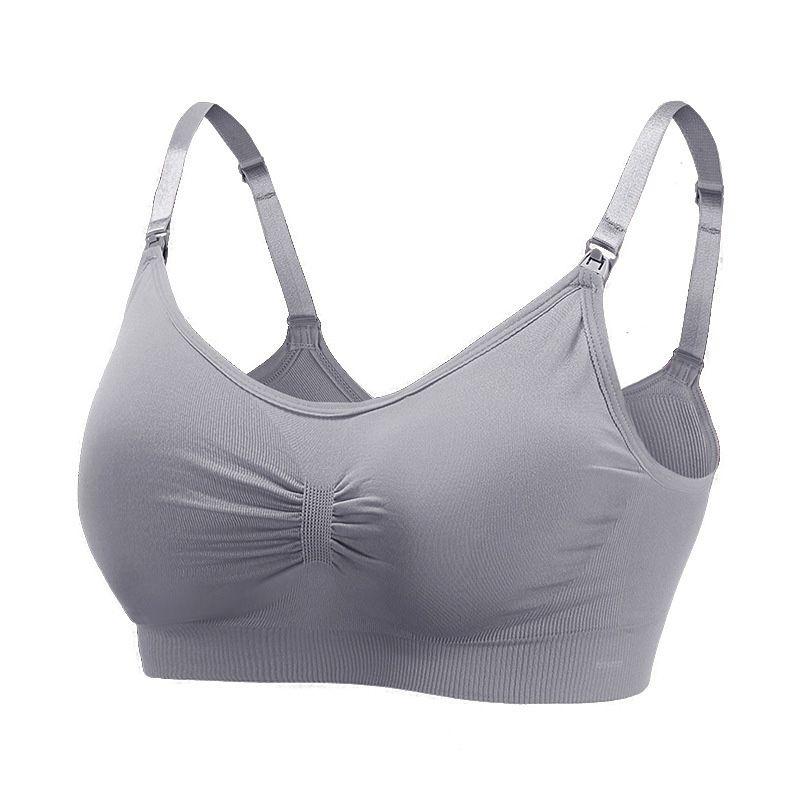 Nahtloser Still-BH für Schwangere, ultra-glatt und weich, ohne Bügel, Still-Dessous für Komfort