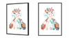 Picture poster In a frame A4 cm Elephants PD245