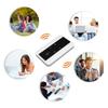 4G LTE Handheld Wifi Rout  2100mAh Batt y Op ated Travel Wifi Hotspot Support SIM Card