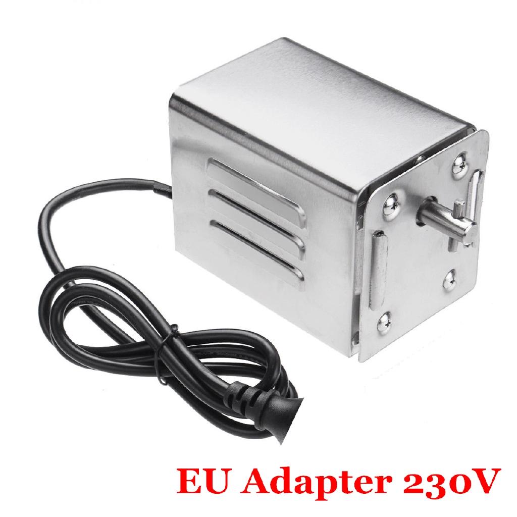 70 кг, 15 Вт, угольный гриль-барбекю, жаровня на открытом воздухе, ягненок, коза, курица, вертел, гриль, электродвигатель для приготовления пищи, нержавеющая сталь EU