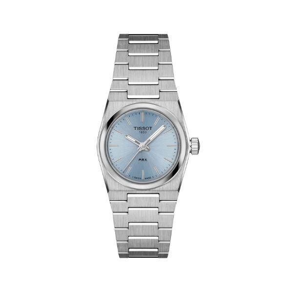 

Genuine TISSOT Tissot PRX Quartz 25mm Ice Blue Dial Watch Women s T137.010.11.351.00 T1370101135100