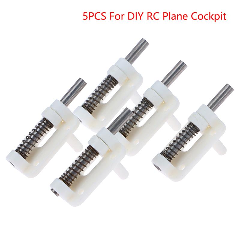 5 Pcs Canopy Lock For Diy Rc Plane Cockpit Hatch Door Fixed Lock Hatch Cover Aircraft Model Accessories