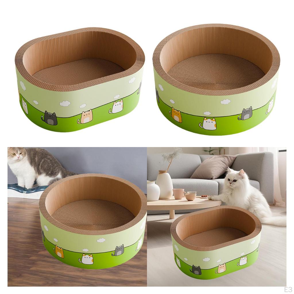 Cat Scratch Bed, Pet Supplies, Breathable, Corrugated Cardboard, Scratching Pad, Nest,