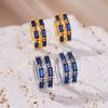 Sparkling Zircon Earring Trendy Stud Earrings NEW Hoop Earring  Gift