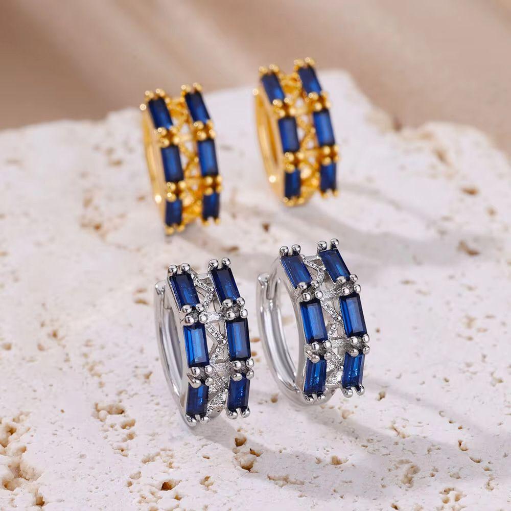 Sparkling Zircon Earring Trendy Stud Earrings NEW Hoop Earring Gift