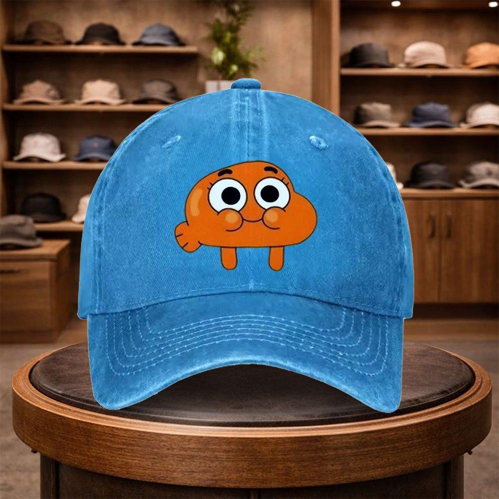 Unisex Süße Cartoon Kleiner Fisch Baseballkappe Outdoor Mode Verstellbare Lässige Mütze Urbaner Stil Leicht Modisch Entenbiß