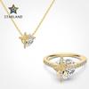 S925 Sterling Silver Women's Ring with Heart Pendant - Japanese & Korean Light Luxury, Exquisite Fairy Style.