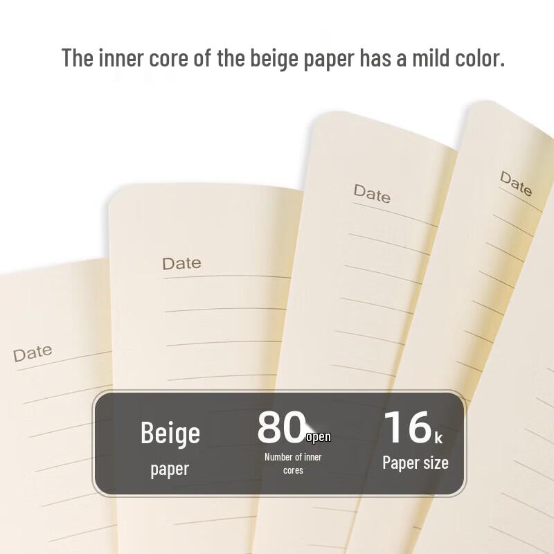 Deli 16K Soft Cover Notebook