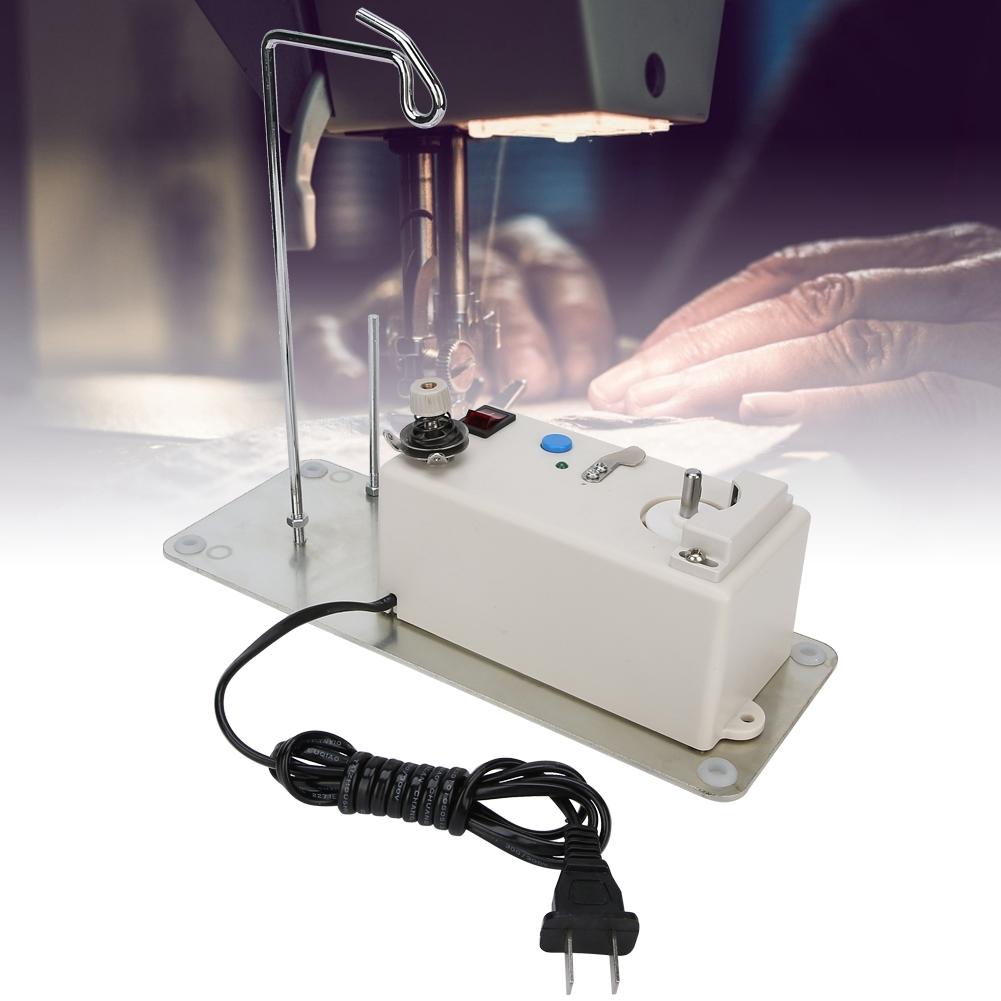Automatischer Spulenwickler Fadenhalter-Set Universal für Näh-Computer-Stickmaschine CN 220V