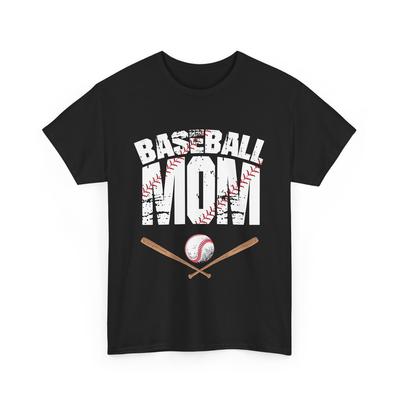 Baseball Mama T-Shirt, Baseballspieler Sportliebhaber Mama Frauen Vintage Shirt