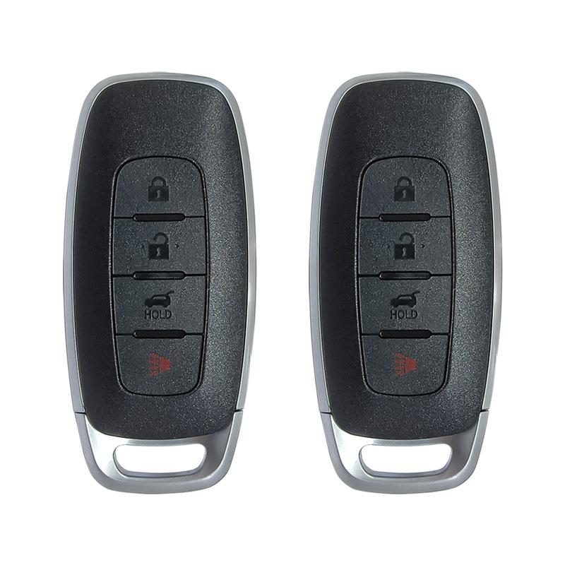 Compatible with Nissan Smart Remote 4/5-Button Car Key, 4A Chip, 433 MHz KR5TXPZ3