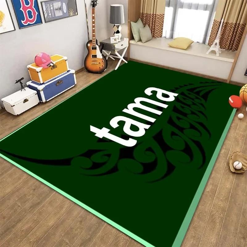 Stilvoller T-TAMA Schlagzeug-Print Teppich für Heimdeko Teppich für Musikbegeisterte Einzigartiger Teppich für Jazz- oder E-Schlagzeug-Themen-Dekor
