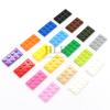 50Pcs Moc Compatible 3020 Plate 2X4 Bricks Colorful Building Blocks Educational Assembles Particles Accessories Toy City