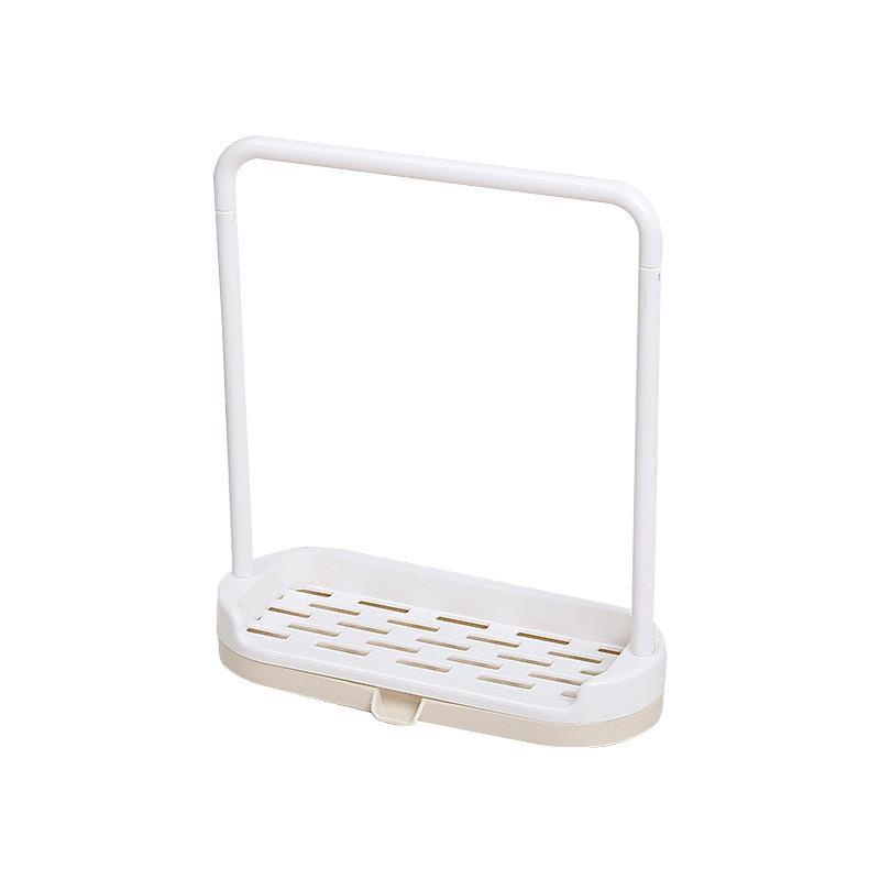 Punch-Free Kitchen Towel and Dishcloth Storage Rack