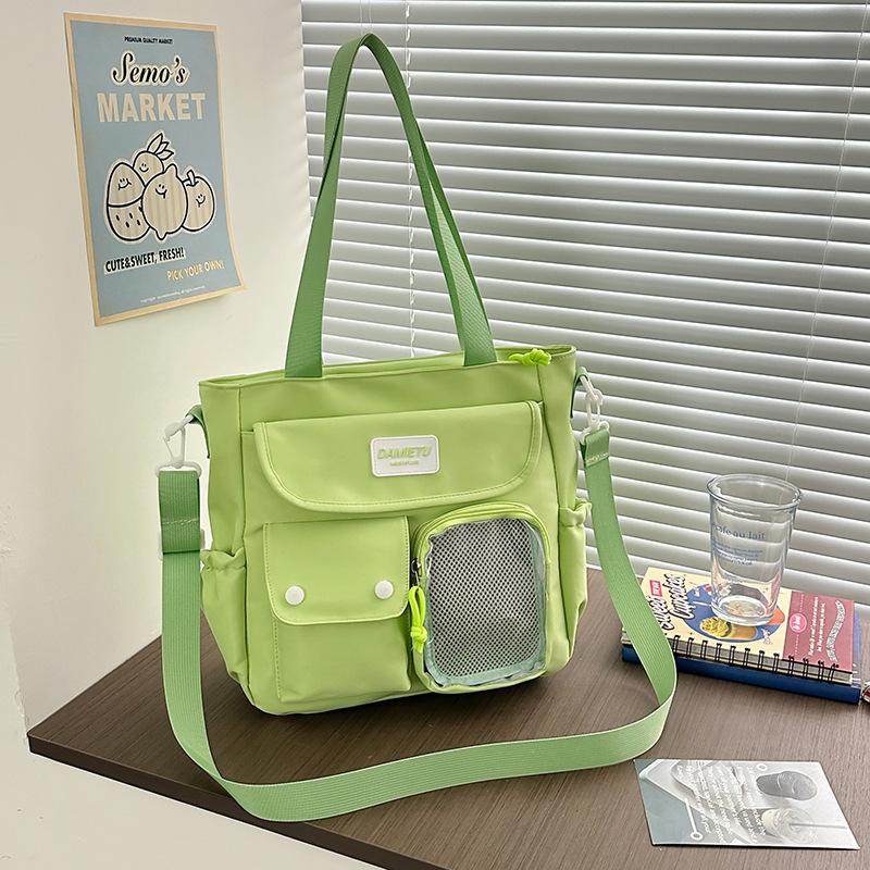 Japan and South Korea Leisure Backpack Large Capacity Class Make-up Bag Simple Junior High School Student Bag Girl