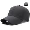 Elastic Band Adjustable Quick-drying Hats for Men and Women Thin Breathable Mesh Glossy Baseball Hats