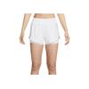 Nike Logo Elastic Waist Casual Shorts Women Bottoms White DX6013-100