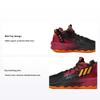 D Lillard 8 Comfortable Durable Mid-Top Kids Basketball Shoes Kids Basketball Shoes Black Red GW3862