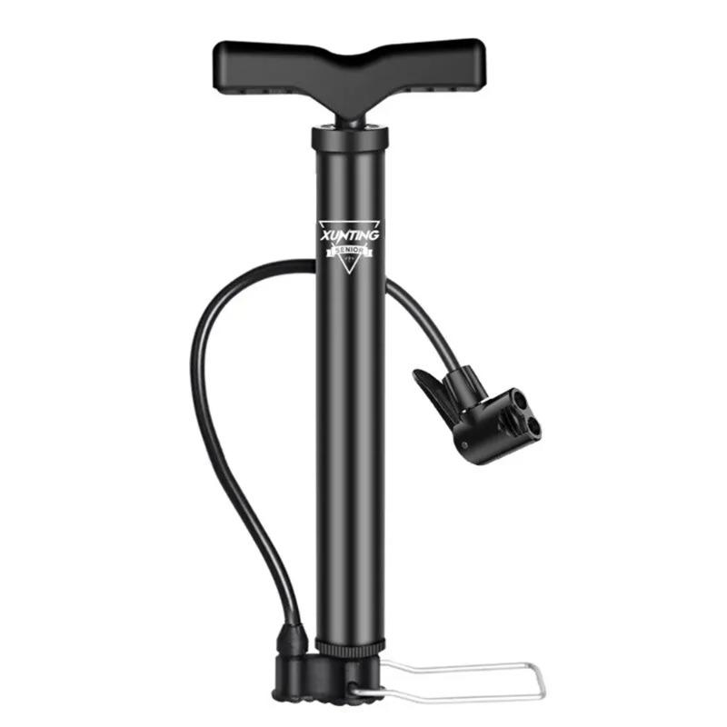 Mountain Bike Road Bike Pump MAX 140PSI Riding Portable Mini Bicycle Pump Basketball Toy Inflatable Tube Riding