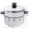 Household Special Kitchen Timer Novelty 60 Minutes Cooking Baking Helper Portable Pressure Cooker Shape Countdown Timer Baking