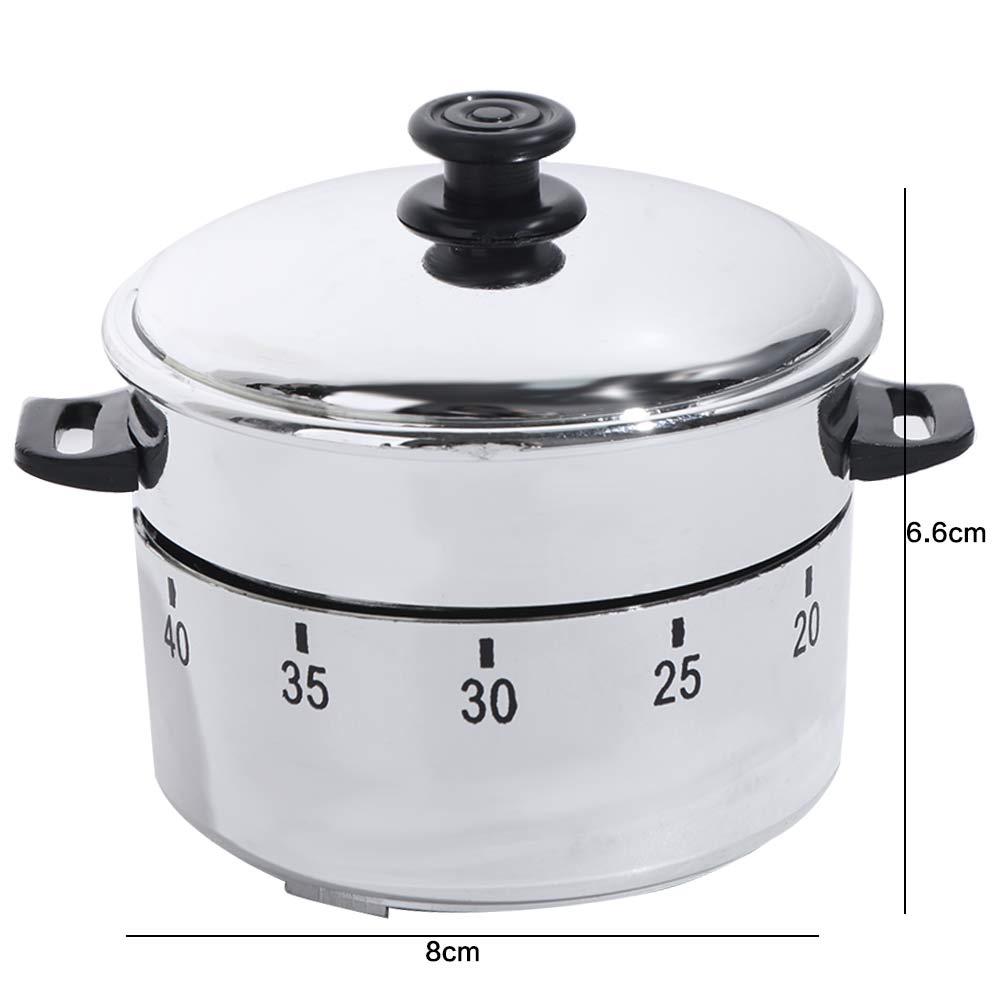 Household Special Kitchen Timer Novelty 60 Minutes Cooking Baking Helper Portable Pressure Cooker Shape Countdown Timer Baking